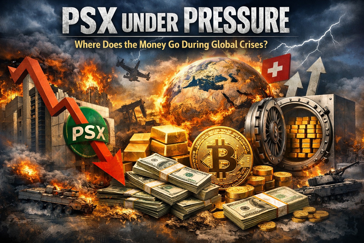 PSX Under Pressure: Where Does the Money Go During Global Crises? 